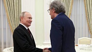 Vladimiras Putinas ir Emiras Kusturica