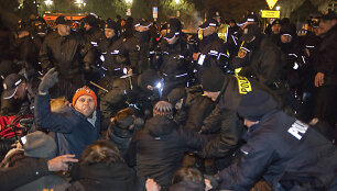 Protestai Lenkijoje