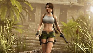 Lara Croft/ kadras iš kompiuterinio žaidimo „Tomb Raider“