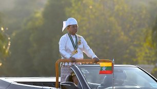 Mianmaro chuntos lyderis Min Aung Hlaingas