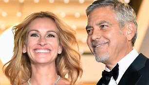 Julia Roberts ir George'as Clooney