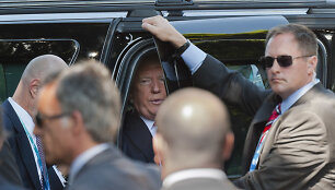 D.Trumpo nuomonė apie klimato kaitą, regis, kitokia nei kitų didžiųjų &scaron;alių lyderių