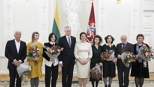 Saulius Šaltens, Lina Lapelytė, Asmik Grigorian, Gitanas Nausėda, Diana Nausėdienė, Rugilė Barzdžiukaitė, Vaiva Grainytė, Algimantas Puipa, Zita Bružaitė