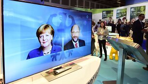 Angelos Merkel ir Martino Schulzo debatai
