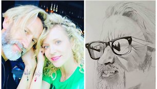 Mirko Gozzoli, Edita Gozzoli ir Mirko Gozzoli portretas