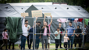 Migrantai Druskininkų užkardoje