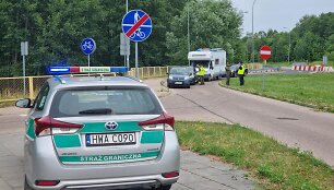 Lenkija atstatė sienos su Lietuva kontrolę
