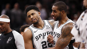 Rudy Gay ir LaMarcusas Aldridge'as