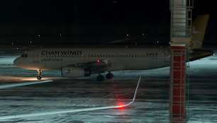 „Cham Wings“ lėktuvas Rostovo oro uoste šių metų sausį