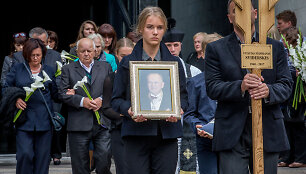 Advokato V. Sviderskio laidotuvės