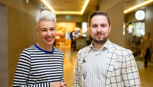 Lina Mieliauskienė ir Donatas Voveris
