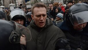 Rusijos opozicijos lyderis Aleksejus Navalnas