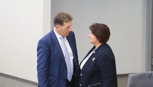 Algirdas Butkevičius ir Loreta Graužinienė