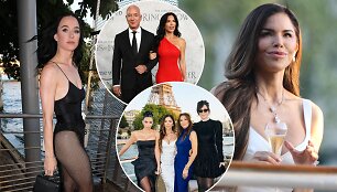 Įspūdingas būsimos Bezoso žmonos Lauren S&aacute;nchez mergvakaris Paryžiuje