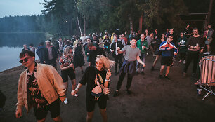 Festivalio &bdquo;Sūpynės&ldquo; akimirka