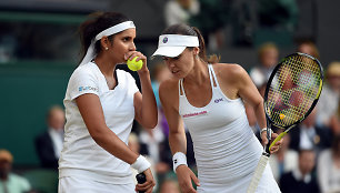 Sania Mirza ir Martina Hingis