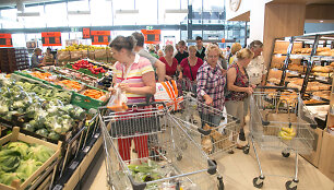 &bdquo;Lidl&ldquo; prekybos centro atidarymas S.Neries gatvėje Vilniuje