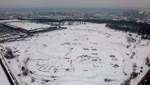 Sustabdytos Nacionalinio stadiono statybos