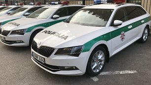 Naujieji policijos automobiliai