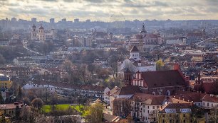 Vizualizacija, kaip atrodys apžvalgos ratas Vilniuje