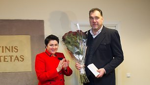 Daina Gudzinevičiūtė ir Arvydas Sabonis