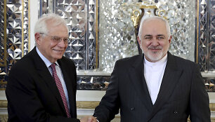 Josepas Borrellis ir Mohammadas Javadas Zarifas