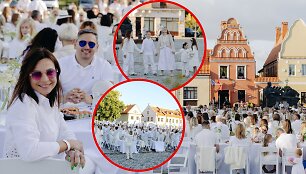 Baltoji vakarienė Kėdainių Didžiojoje rinkos aik&scaron;tėje