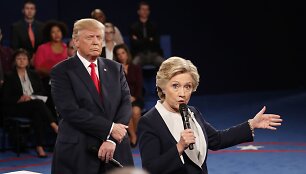 Donaldo Trumpo ir Hillary Clinton antrieji debatai
