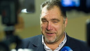 LTOK vadovai apdovanojo Arvydą Sabonį