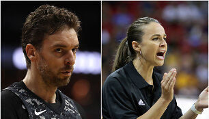 Pau Gasolis ir Becky Hammon