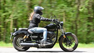 Rūta Baronaitė &ndash; motociklininkė, dirbanti pavežėja