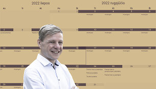 Vilniaus mero liepos ir rugpjūčio mėnesių darbotvarkė