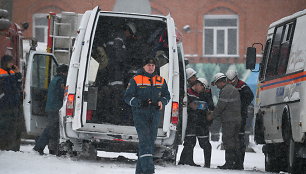 Sibiro kasykloje įvykus incidentui žuvo 11 žmonių