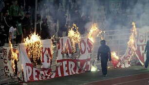 Kar&scaron;ta atmoesfera Atėnuose