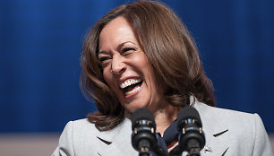 Pagrindinis JAV viceprezidentės K.Harris 2024-ųjų kampanijos klausimas – abortai