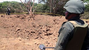 Meteorito nukritimo vieta 