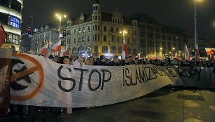 Antiislamistinė akcija Vroclave 2015 metais
