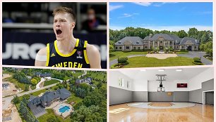 Jonas Jerebko už 4 mln. eurų parduoda namą, kurį įsigijo dar žaisdamas NBA.