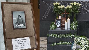 Atsisveikinimas su Juozu Baranausku
