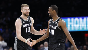 Domantas Sabonis ir Harrisonas Barnesas