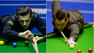 Markas Selby ir Ronnie O'Sullivanas