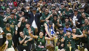 Atėnų „Panathinaikos“ triumfavo Eurolygoje.