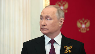 „Bloomberg“: Rusijos elitas nusivylęs V.Putino galimybėmis laimėti karą