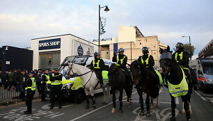 Policija prie &bdquo;White Hart Lane&ldquo; stadiono