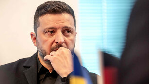 Volodymyras Zelenskis / MICHAEL KAPPELER / AFP