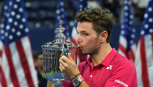 „US Open“ finalas: Stanas Wawrinka – Novakas Džokovičius