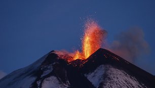Etnos ugnikalnio išsiveržimas 