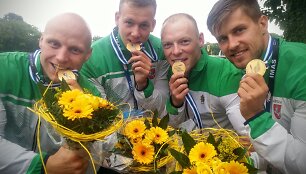 Artūras Seja, Aurimas Lankas, Edvinas Ramanauskas ir Ignas Navakauskas