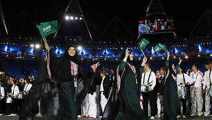 Saudo Arabijos sportininkai Londono olimpiadoje