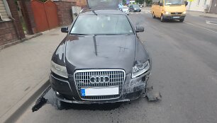 Kėdainiuose prasidėjusios &bdquo;Audi&ldquo; gaudynės baigėsi tik Kaune